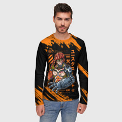Лонгслив мужской Киборг Юстасс Кид - One Piece, цвет: 3D-принт — фото 2