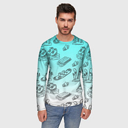 Лонгслив мужской Перезимуем, цвет: 3D-принт — фото 2