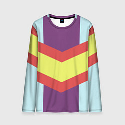 Мужской лонгслив Винтажный цвет 60 годов