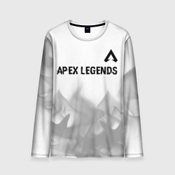 Лонгслив мужской Apex Legends glitch на светлом фоне посередине, цвет: 3D-принт