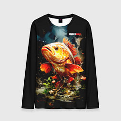 Лонгслив мужской Carp fisherman, цвет: 3D-принт