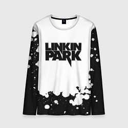 Лонгслив мужской Linkin park black album, цвет: 3D-принт