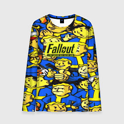 Лонгслив мужской Fallout logo game, цвет: 3D-принт
