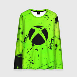 Лонгслив мужской Xbox кислотный стиль, цвет: 3D-принт