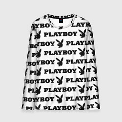 Лонгслив мужской Playboy rabbit, цвет: 3D-принт