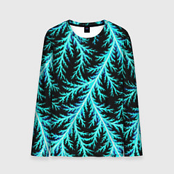 Лонгслив мужской Разряды электричества Tie Dye, цвет: 3D-принт