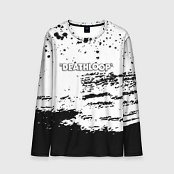 Мужской лонгслив Deathloop чёрные краски