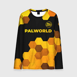 Лонгслив мужской Palworld - gold gradient посередине, цвет: 3D-принт