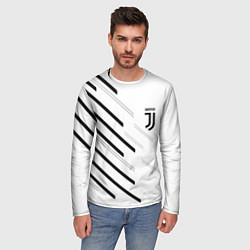 Лонгслив мужской Juventus sport geometry, цвет: 3D-принт — фото 2