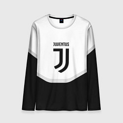Лонгслив мужской Juventus black geometry sport, цвет: 3D-принт