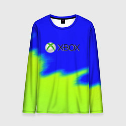 Лонгслив мужской Xbox кислотный стиль текстура, цвет: 3D-принт
