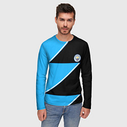 Лонгслив мужской Manchester City geometry sport, цвет: 3D-принт — фото 2