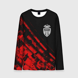 Лонгслив мужской Monaco sport grunge, цвет: 3D-принт