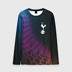 Лонгслив мужской Tottenham футбольная сетка, цвет: 3D-принт