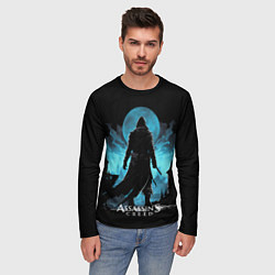 Лонгслив мужской Assassins creed сумерки, цвет: 3D-принт — фото 2