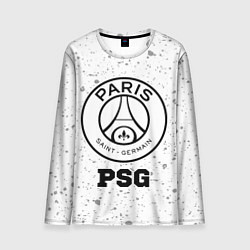 Лонгслив мужской PSG sport на светлом фоне, цвет: 3D-принт