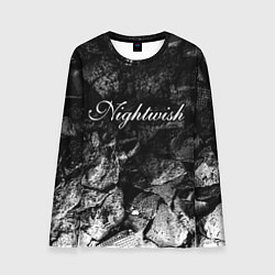 Лонгслив мужской Nightwish black graphite, цвет: 3D-принт