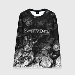 Лонгслив мужской Evanescence black graphite, цвет: 3D-принт
