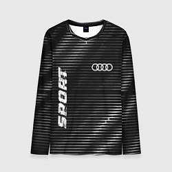 Лонгслив мужской Audi sport metal, цвет: 3D-принт