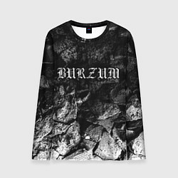 Лонгслив мужской Burzum black graphite, цвет: 3D-принт