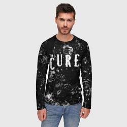 Лонгслив мужской The Cure black ice, цвет: 3D-принт — фото 2