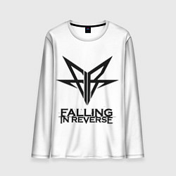 Лонгслив мужской Falling in Reverse band logo, цвет: 3D-принт