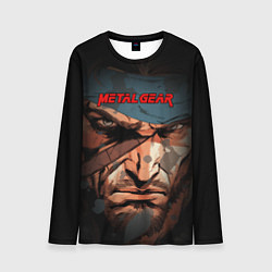 Лонгслив мужской Metal gear Venom Snake, цвет: 3D-принт
