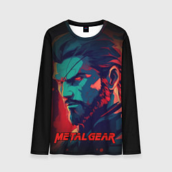 Лонгслив мужской Веном Снейк Metal gear game, цвет: 3D-принт