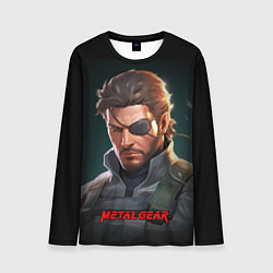 Лонгслив мужской Веном Снейк из игры Metal gear, цвет: 3D-принт