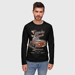 Лонгслив мужской Хот-род в стиле rat Gasoline Bandit, цвет: 3D-принт — фото 2