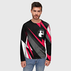 Лонгслив мужской Cowboy Bebop electro lines, цвет: 3D-принт — фото 2