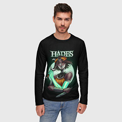 Лонгслив мужской Нимфа Melinoe Hades 2, цвет: 3D-принт — фото 2