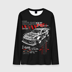 Лонгслив мужской Skyline korch r34, цвет: 3D-принт