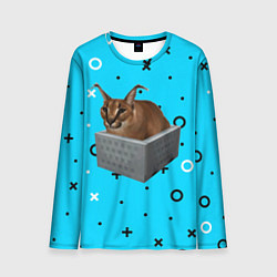 Лонгслив мужской Шлепа в коробке, цвет: 3D-принт