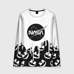 Мужской лонгслив Marshmello x Nasa