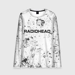 Лонгслив мужской Radiohead dirty ice, цвет: 3D-принт