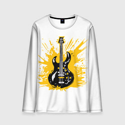 Мужской лонгслив Гитарный всплеск
