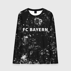 Лонгслив мужской Bayern black ice, цвет: 3D-принт