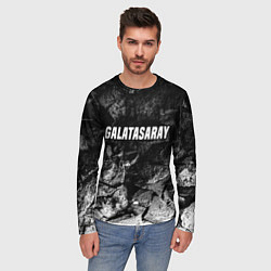 Лонгслив мужской Galatasaray black graphite, цвет: 3D-принт — фото 2