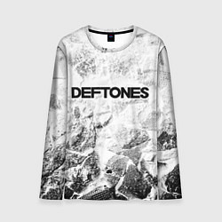 Лонгслив мужской Deftones white graphite, цвет: 3D-принт