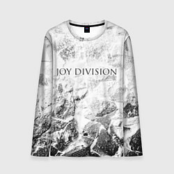 Лонгслив мужской Joy Division white graphite, цвет: 3D-принт