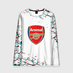 Мужской лонгслив Arsenal fc текстура