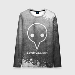 Лонгслив мужской Evangelion - grey gradient, цвет: 3D-принт