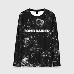 Лонгслив мужской Tomb Raider black ice, цвет: 3D-принт