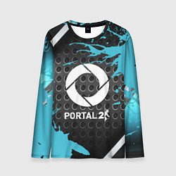 Лонгслив мужской Portal game краски, цвет: 3D-принт