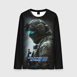 Мужской лонгслив Counter strike 2 спецназ