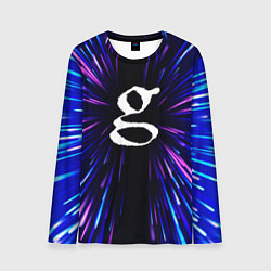 Лонгслив мужской Garbage neon energy, цвет: 3D-принт