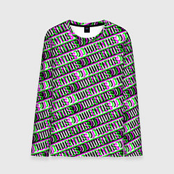 Мужской лонгслив Juventus glitch pattern