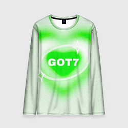 Лонгслив мужской Got7 сердце, цвет: 3D-принт