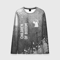 Лонгслив мужской Children of Bodom - grey gradient вертикально, цвет: 3D-принт